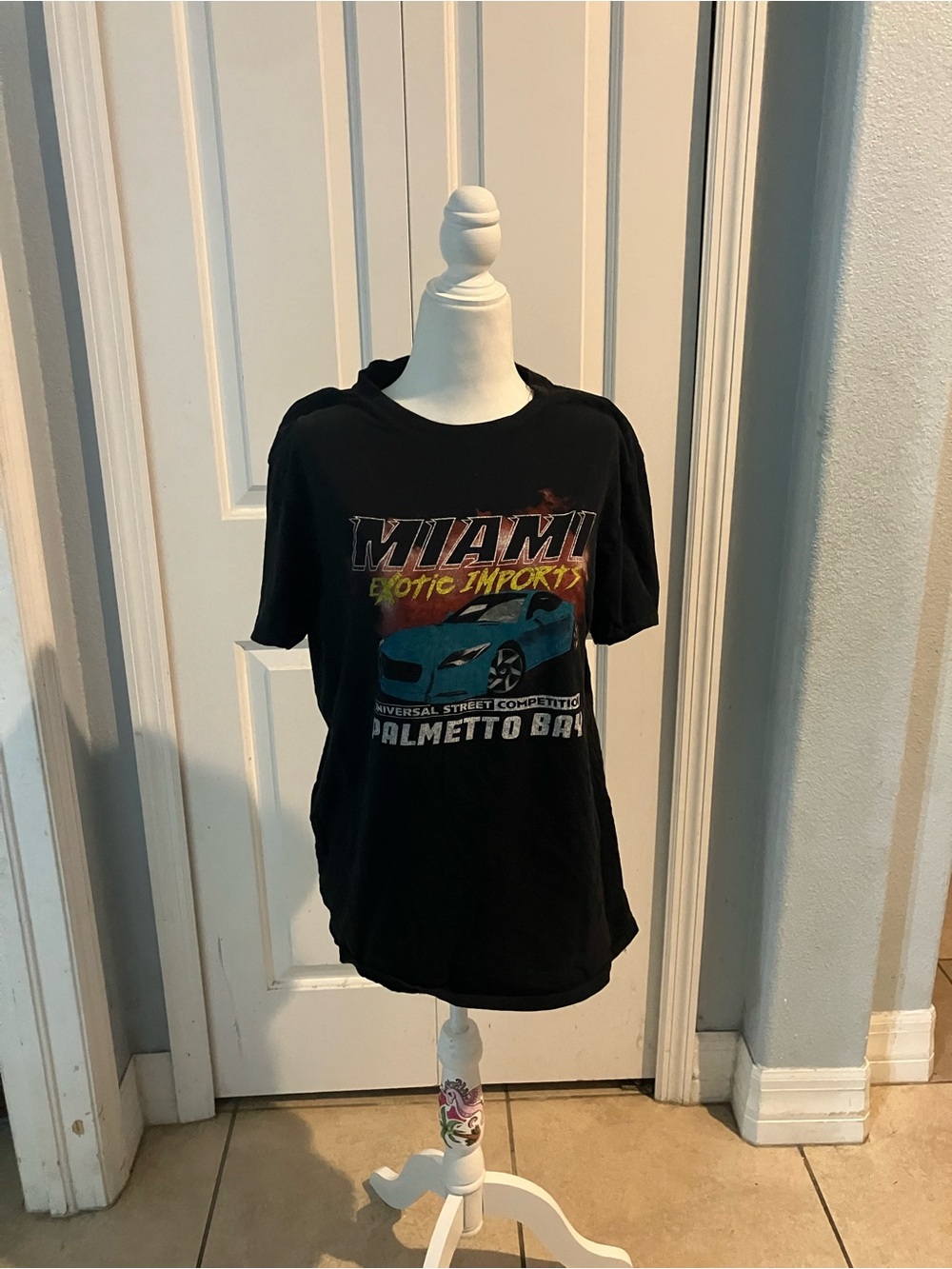 Aeropostale Black Crewneck Tee with Subtle Logo